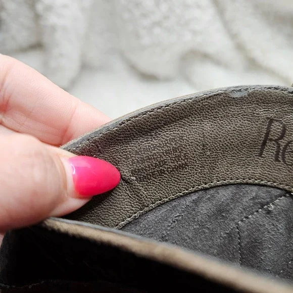 Reba Delilah Leather Pointed Toe Western Boots sz 7 - Picture 12 of 12